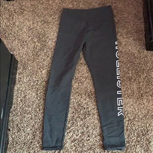 gray hollister leggings